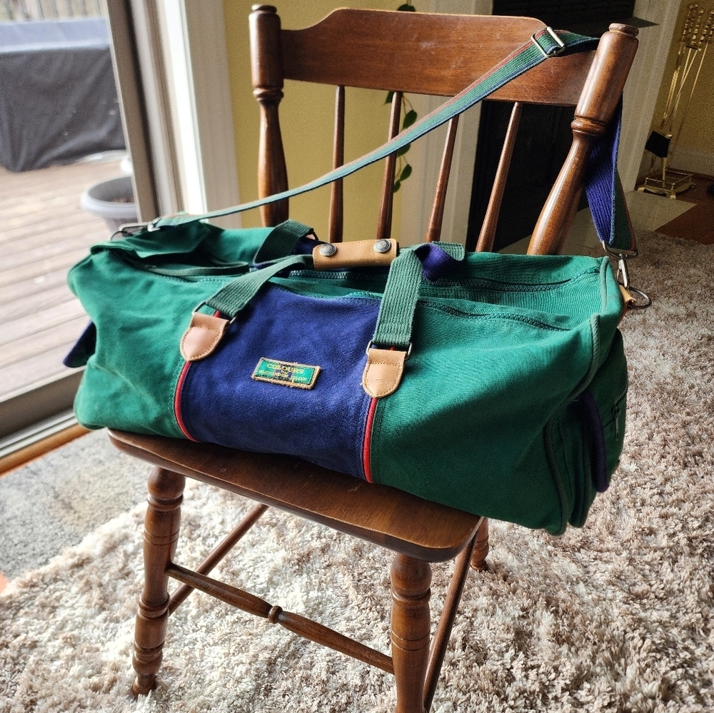 Vintage Alexander Julian Large Duffle Bag - Picture 4 of 8